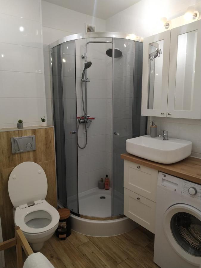 Ferienwohnung Uroczy Apartament Nad Morzem Danzig Exterior foto